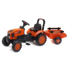 Falk Kubota M7171 Pedal Tractor with Trailer by Falk FA2065AB