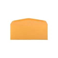 JAM Paper #12 Manila Envelopes 4 3/4 x 11 Brown Kraft Manila 27930258