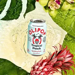OLIPOP Tropical Punch Prebiotic Soda - 12 fl oz Can
