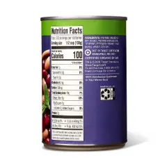 Organic Low Sodium 3 Bean Blend - 15oz - Good & Gather&trade;