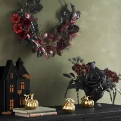 3pk Fall Mini Gold Pumpkins - Threshold&trade;