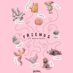 Girl's Harry Potter Animals and Pets from Hogwarts T-Shirt