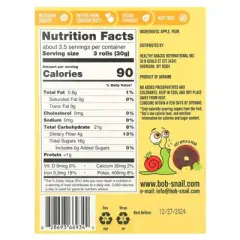 Bob Snail, Fruit Rolls, Apple-Pear, 10 Pouches, 0.35 oz