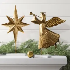 Christmas Metal Gold Star Decor - Wondershop&trade;