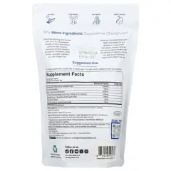 Micro Ingredients Glucosamine Chondroitin, MSM & Turmeric, 300 Bisected Tablets