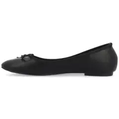 Journee Collection Womens Vika Slip On Round Toe Ballet Flats