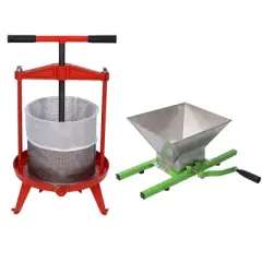 Dexmalle 100% Nature Apple&Grape&Berries Crusher Manual Juice Maker for Kitchen