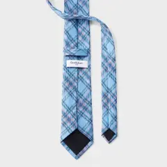 Men's Plaid Neck Tie - Goodfellow & Co&trade; Blue