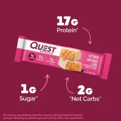 Quest Nutrition Birthday Cake Bar
