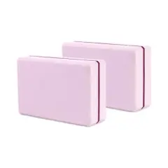 Toyzone World Light Pink High-Density Yoga Blocks