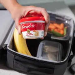 Campbell's Homestyle Chicken Noodle Soup Microwavable Mini Cups - 28oz/4pk