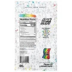 Sour Strips Rainbow Candy - 3.4 oz