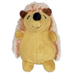 Multipet Hedgehog Dog Toy - Brown - 8"