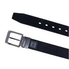 London Fog Men's Reversible Cut Edge Belt