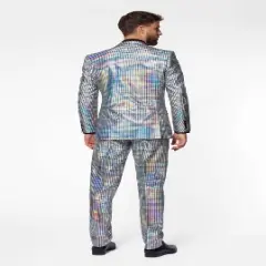 OppoSuits Men's Suit - Discoballer - Multicolor