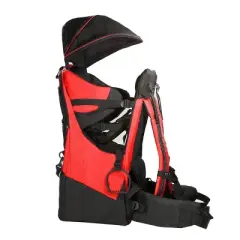 ClevrPlus Deluxe Outdoor Child Backpack Baby Carrier Light Outdoor Hiking, Red