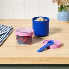 5pc Overnight Oats Food Storage Container Set - Room Essentials&trade;