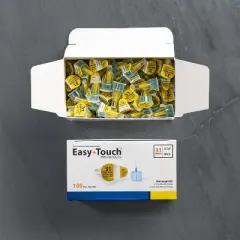 Easy Touch Pen Needle 31 Gauge 6mm, 100 Ct
