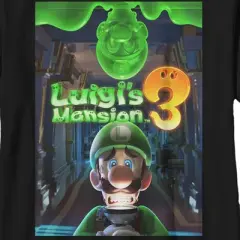 Boy's Nintendo Luigi's Mansion 3 Poster T-Shirt