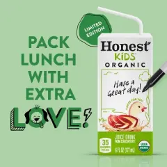 Honest Kids Organic Apple Juice Drink - 8pk/6 fl oz Box