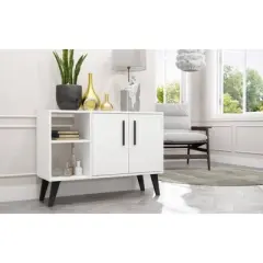 35.43" Amsterdam Sideboard White - Manhattan Comfort