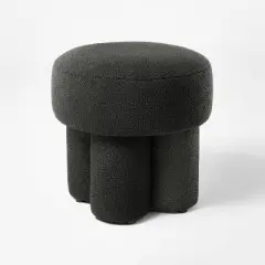 Boucle Fully Upholstered Accent Ottoman Stool - Threshold&trade;