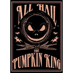Junior's The Nightmare Before Christmas All Hail the Pumpkin King T-Shirt