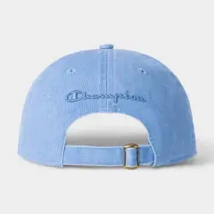 Champion Adult Pigment-Washed Twill Baseball Hat - Blue