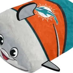 NFL Miami Dolphins Stackable Plushie Mascot Pillow