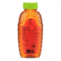 Nature Nate's 100% Pure Raw Unfiltered Organic Honey &ndash; 16oz