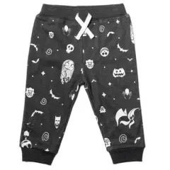 Disney Nightmare Before Christmas Sally Jack Skellington Baby 3 Pack Jogger Pants Newborn to Infant