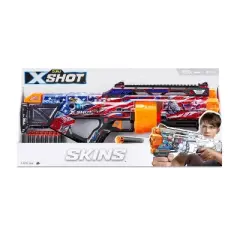 X-Shot SKINS Last Stand Dart Blaster - Defense Force by ZURU