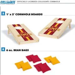 NCAA Iowa State Cyclones 1'x2' Wood Cornhole Set