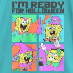 Girl's SpongeBob SquarePants I'm Ready for Halloween T-Shirt