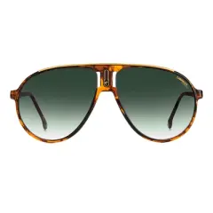 Carrera CA Champion65/N 0UC_9K Unisex Aviator Sunglasses Red Havana 62mm