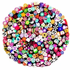 SHANY Nail Art Manicure Fimo Canes  - 200 pieces
