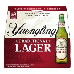 Yuengling Traditional Lager Beer - 12pk/12 fl oz Bottles