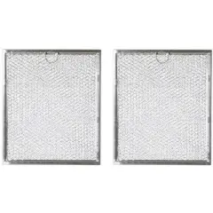 Nispira Replacement Microwave Grease Range Hood Filter Compatible with GE General Electric Hotpoint WB6X486 2 Packs