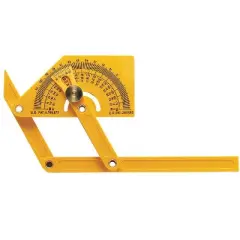 General 8-5/8 in. L X 3-3/4 in. W Protractor 1 pc