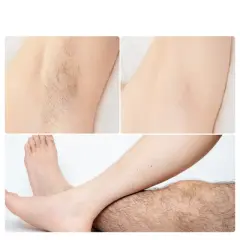 Unique Bargains Portable Washable Painless Exfoliation Hair Removal Tool