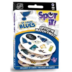 MasterPieces Officially Licensed NHL St. Louis Blues Spot It Game for Kids and Adults