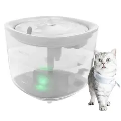 GOTGELIF 2L Wireless Water Fountain with Auto Power-Off & Quiet Pump