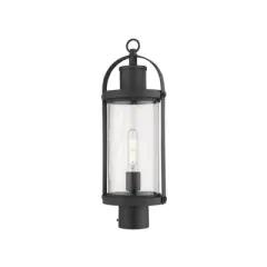 Z-Lite Roundhouse 1 - Light Lantern in  Black