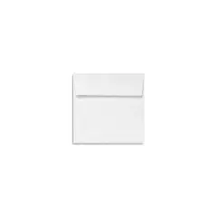 LUX 4 x 4 Square Envelopes 70lb. Bright White 8504-AO-50