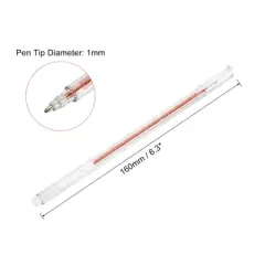 Unique Bargains 1mm Liquid Glitter Gel Pens Green/Brown/Black 9 Pcs