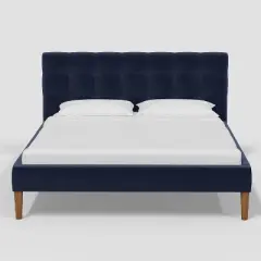 Dessy Pull Tufted Platform Bed in Luxe Velvet - Threshold&trade;