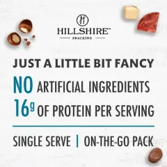 Hillshire Snacking Bistro Bites with Italian Dry Salami, White Cheddar & Chocolate Almonds - 2.8oz