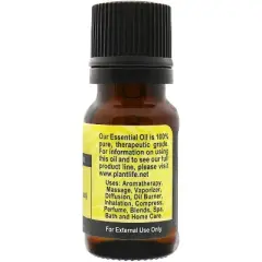 Plantlife Citronella Aromatherapy Essential Oil &ndash; 100% Pure, Therapeutic Grade, No Additives or Fillers, 10 ml
