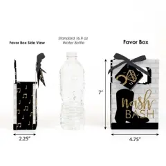 Big Dot of Happiness Nash Bash - Nashville Bachelorette Party Favor Boxes - Set of 12