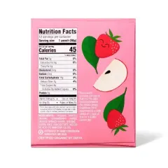 Organic Apple Strawberry Spinach Fruit Puree Pouches - 38.04oz/12ct - Good & Gather&trade;